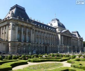пазл Королевский дворец Брюсселя, Бельгия